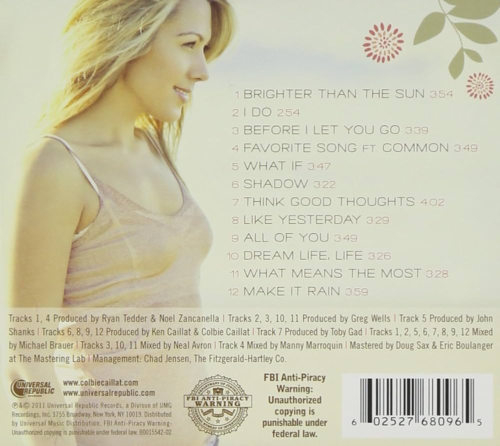 CD Colbie Caillat Fallin For You NONE UNIVERSAL プロモ /00110 Colbie Caillat – Fallin' For You | Releases | Discogs